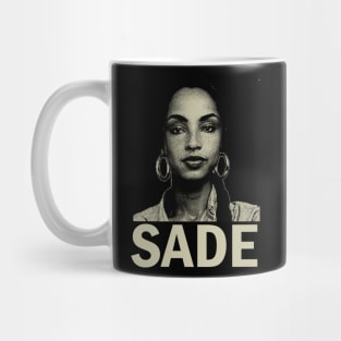 Sade Black Vintage Mug